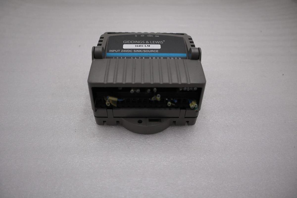 Used Giddings & Lewis M.1300.7372 R1 Input Module 24VDC SINK/SOURCE STOCK 5165A