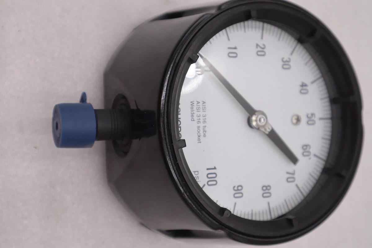 Used Ashcroft 45-1279-SS-04L-100# Duragauge Pressure Gauge - STOCK GF1285