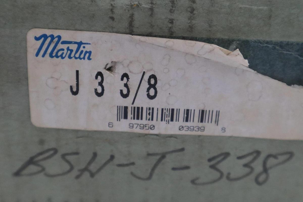 Martin SPROCKET & GEAR INC J 3 3/8 / J338 STOCK GF743