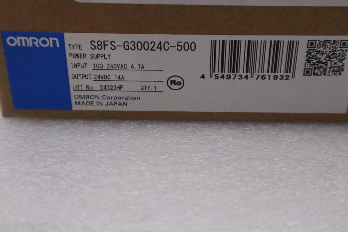 Used OMRON S8FS-G30024C-500 / S8FSG30024C500 POWER SUPPLY NEW IN BOX STOCK 1815B