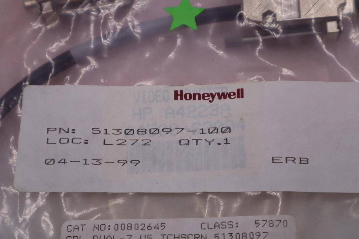 HONEYWELL 51308097-100 TOUCHSCREEN CABLE NEW OPEN BOX STOCK G967A