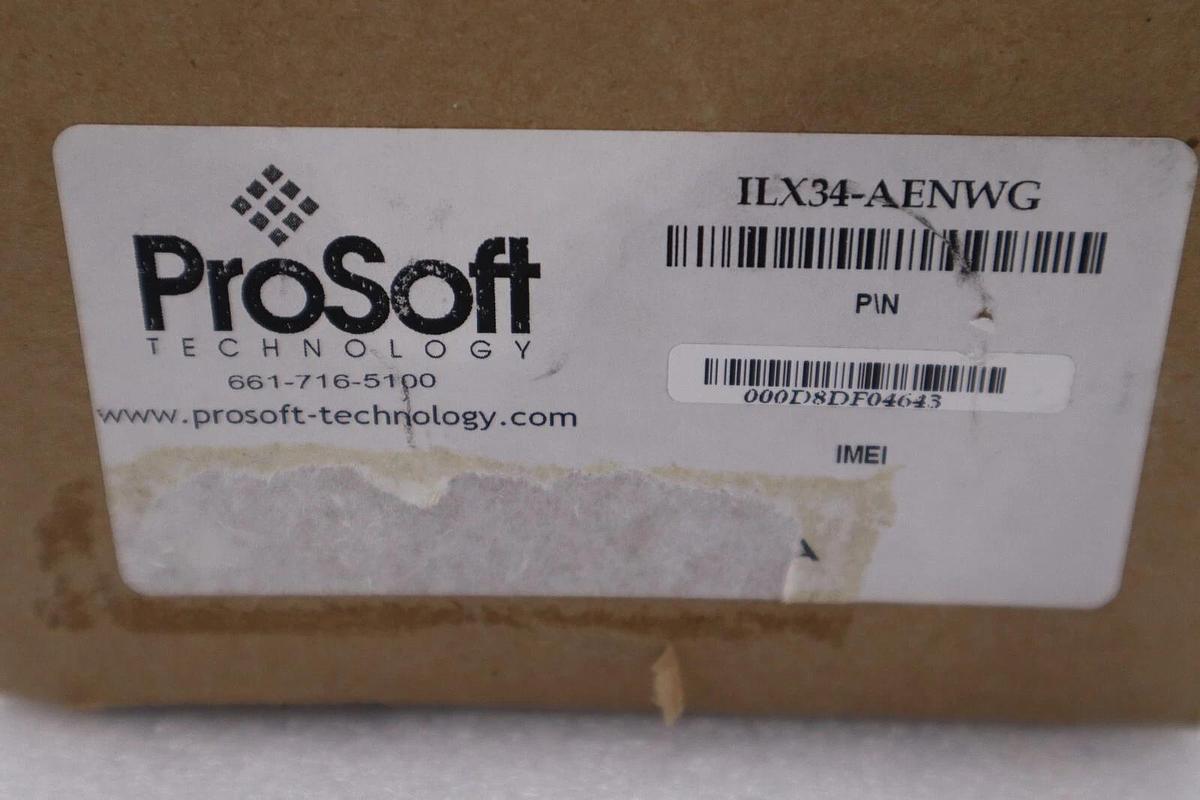 PROSOFT TECHNOLOGY ILX34-AENWG / ILX34AENWG (NEW IN BOX) STOCK G33A