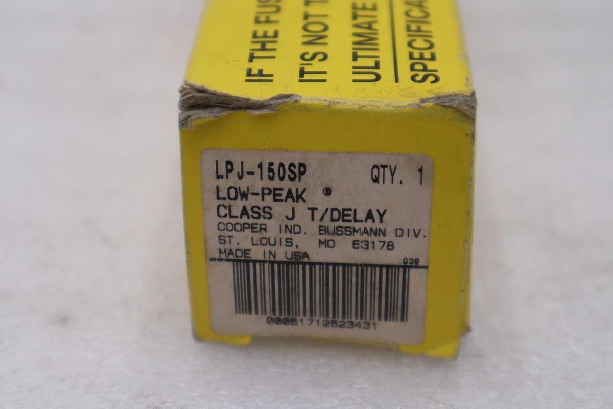 Bussmann LPJ-150SP Buss Low-Peak Dual Element Time Delay Fuse - STOCK 5828A