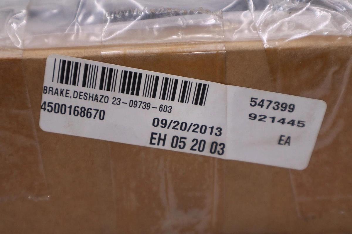 Used NEW R&M Original Spare Part 160108533/10 Brake Assembly 2309739603 STOCK G338A