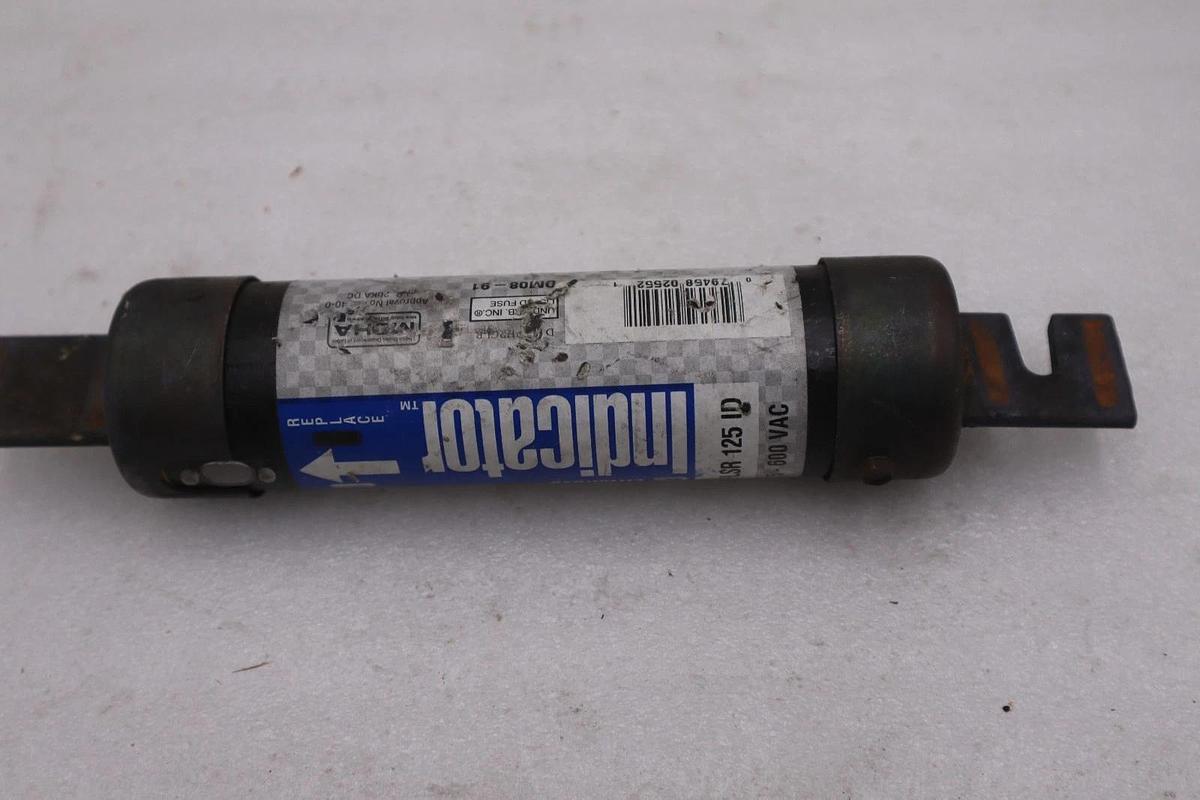 Used LOT OF 2 - LITTELFUSE FLSR-125-ID DUAL-ELEMENT TIME-DELAY FUSE - STOCK 5821A