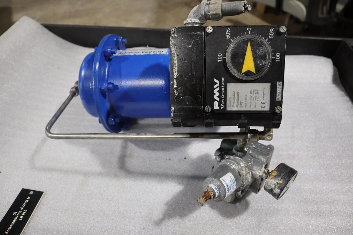 Used 1" Jamesbury Stainless Ball Valve QUADRA-POWR II STOCK S-620