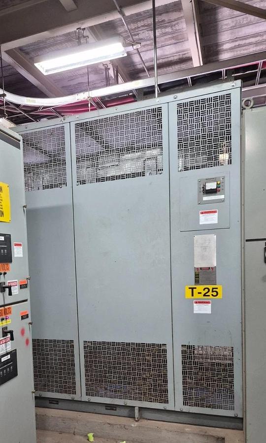 Used WESTINGHOUSE CAST COIL DRY TYPE TRANSFORMER 2000/2667 KVA 4160 DELTA / 480Y/277