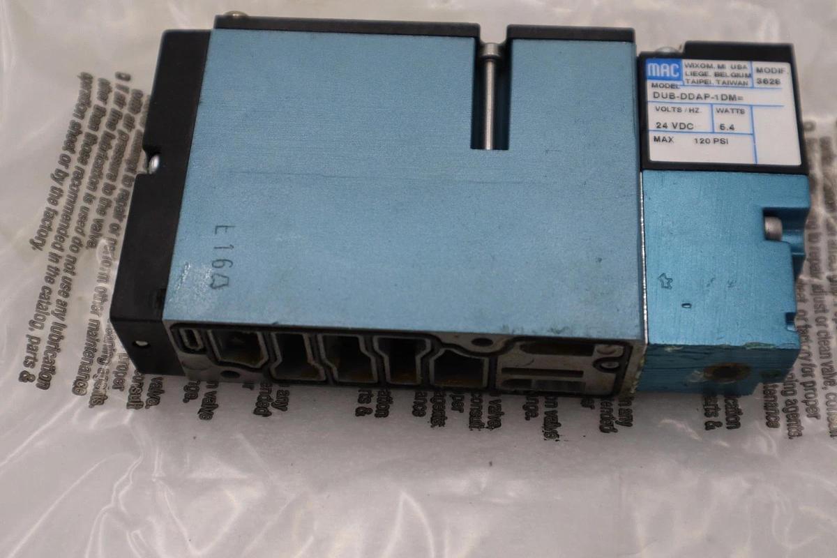 NEW MAC 92B-ACH-000-DU-DDAP-1DM 24VDC 120PSI STOCK H802A