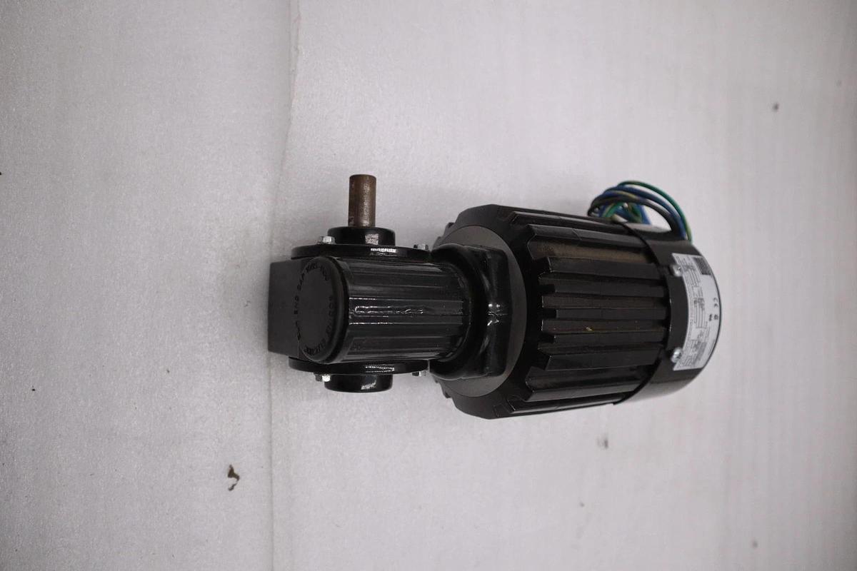 Used Bodine Electric 34R4BFCI-3F 1/15 HP Right Angle Gearmotor - STOCK 5735CC