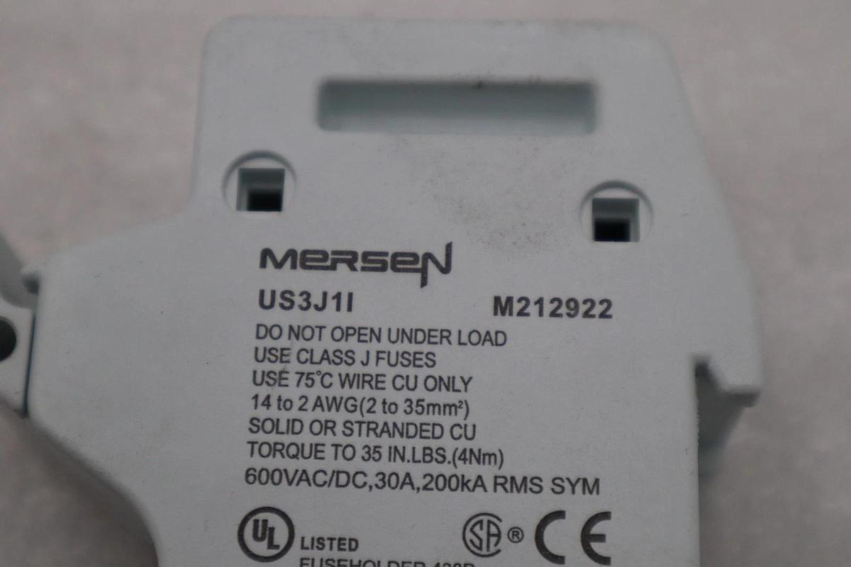 LOT OF 2 --NEW OPEN BOX Ferraz Shawmut Mersen US3J1I Fuse Holder STK K2084CC