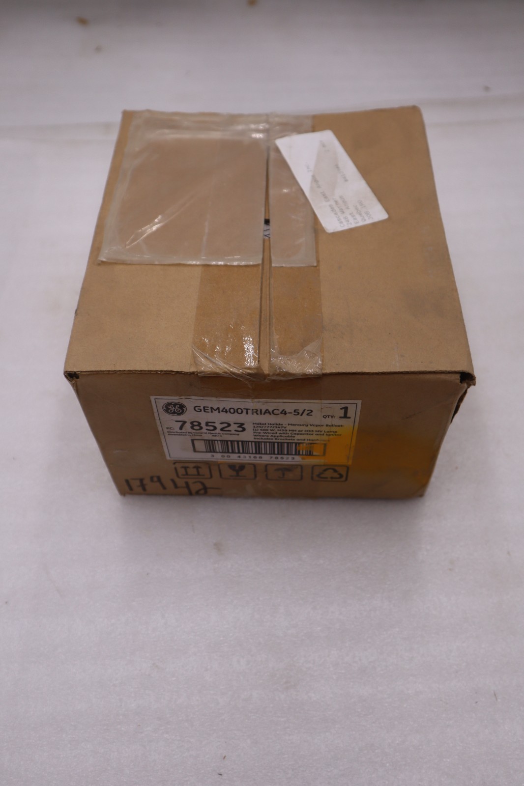 New GE 78523 Metal Halide Ballast Kit GEM400TRIAC4-5/2 STOCK GF1044