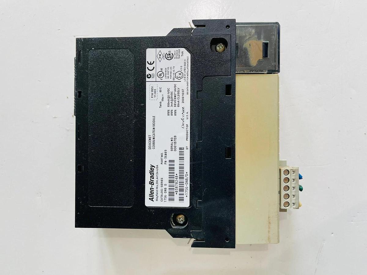 Used AB 1756-DNB D Module Communication Module Interface Module #K-876