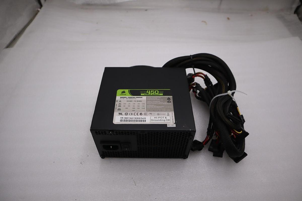 CORSAIR CMPSU-450VX 450 W ATX12V V2.2 80 PLUS Active PFC Compat STOCK H1241