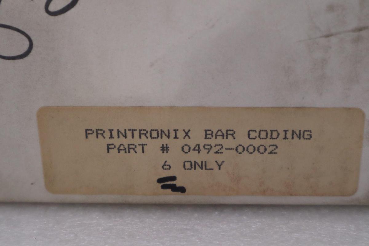 Used PRINTRONIX BAR CODING 0492-0002 STOCK #5575A