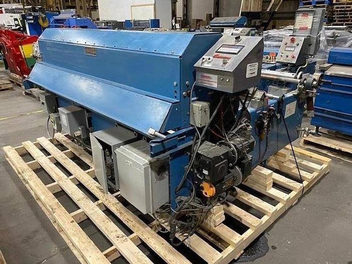Used 84" ROSENTHAL SHEETER HEAVY DUTY WITH SHEAR SLITTING Model: WA-S-7_HHUBSHTRAAA02