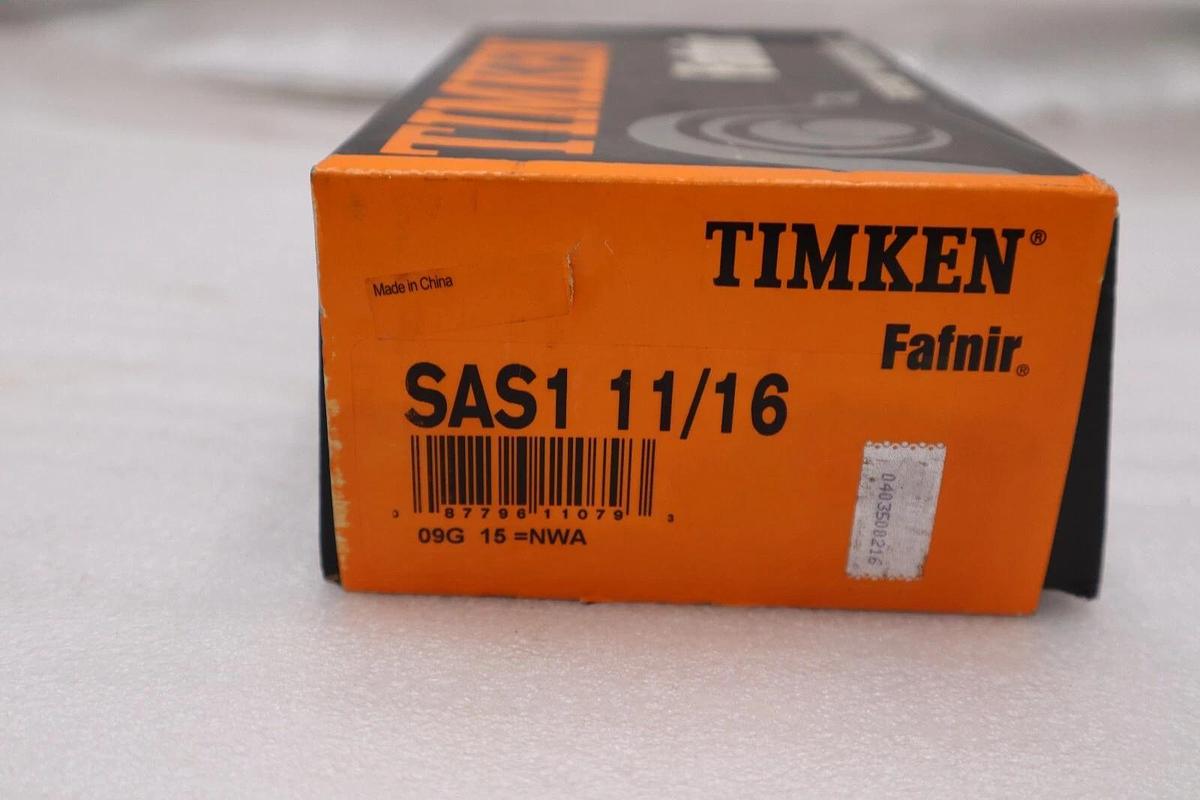 Used SAS1 11/16 - TIMKEN - FACTORY NEW - STOCK H1072