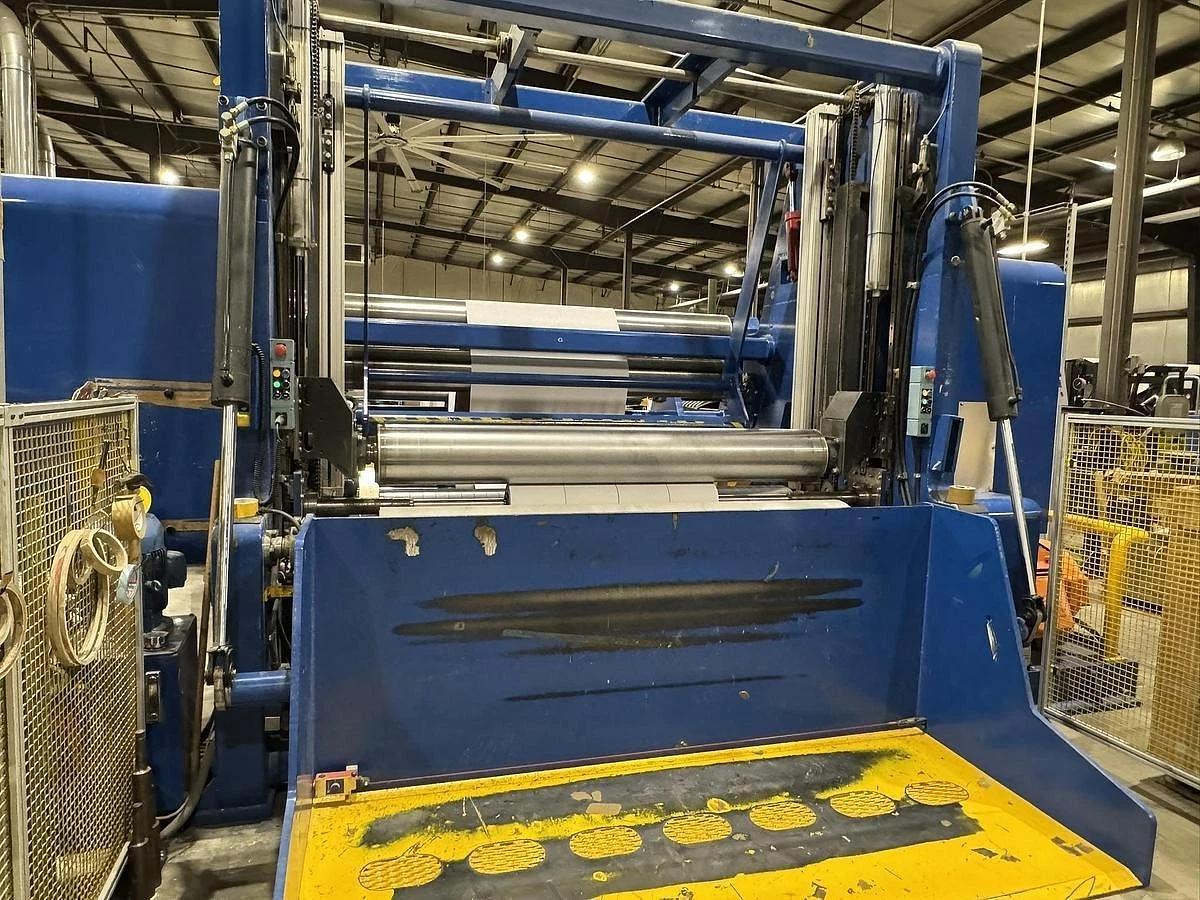 Used 80” WIDE AUSQUIP MODEL JM-80-60 TWO DRUM WINDER - UPDATED HMI