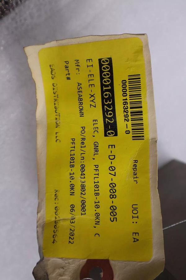 Used NEW ABB PFTL 101B/ PFTL101B  Pillow Block Load Cell 10.0 KN STOCK GS19