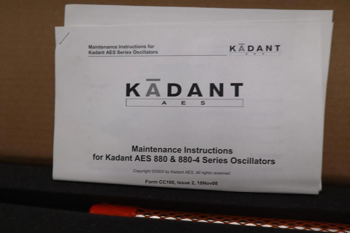 Used KADANT OSCILLATOR REPAIR KIT 875-6 - NEW IN BOX - STOCK 1706CC