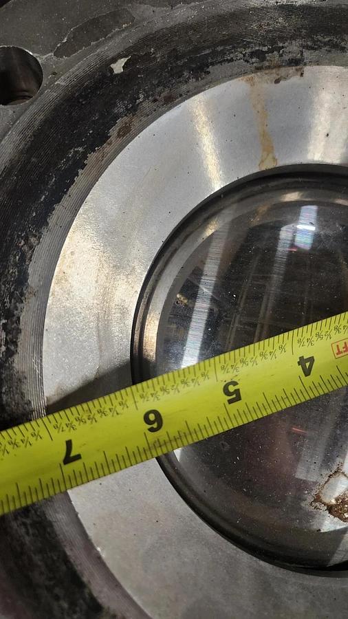 Used Dynatorque 7D-33-2600 Manual VBALL Valve 6in 316SS STOCK PF-208