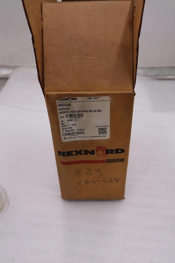 NEW OPEN BOX REXNORD CB22447E / CB22447E CARTRIDGE ROLLER BEARING STOCK 1533CC