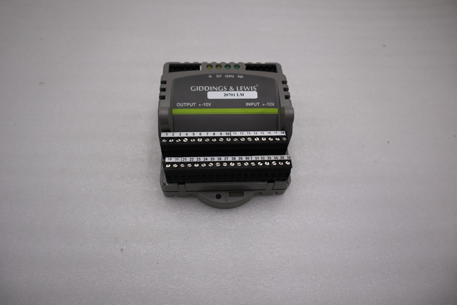 Used Giddings & Lewis M.1301.4145 R0 OUTPUT INPUT PLC MODULE STOCK 5191A
