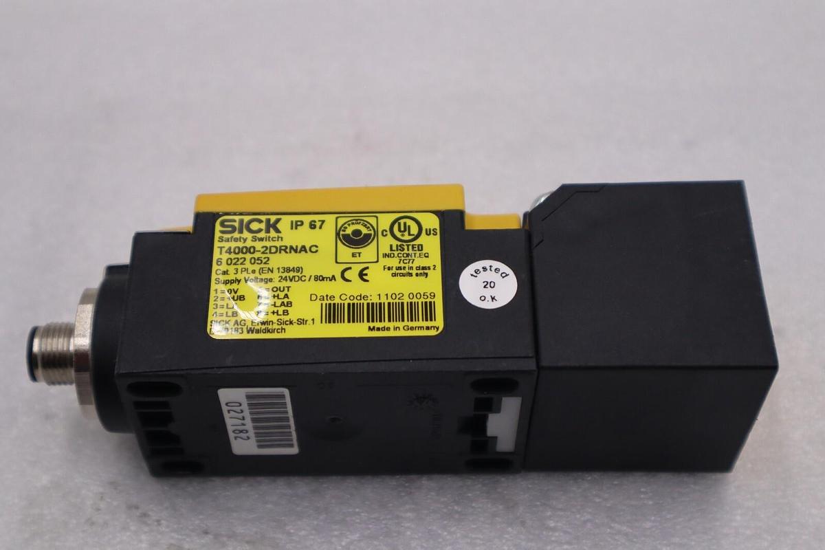 Used Sick T4000-2DRNAC, 6022052 Compact Safety Sensor NEW OPEN BOX STOCK L-475-C