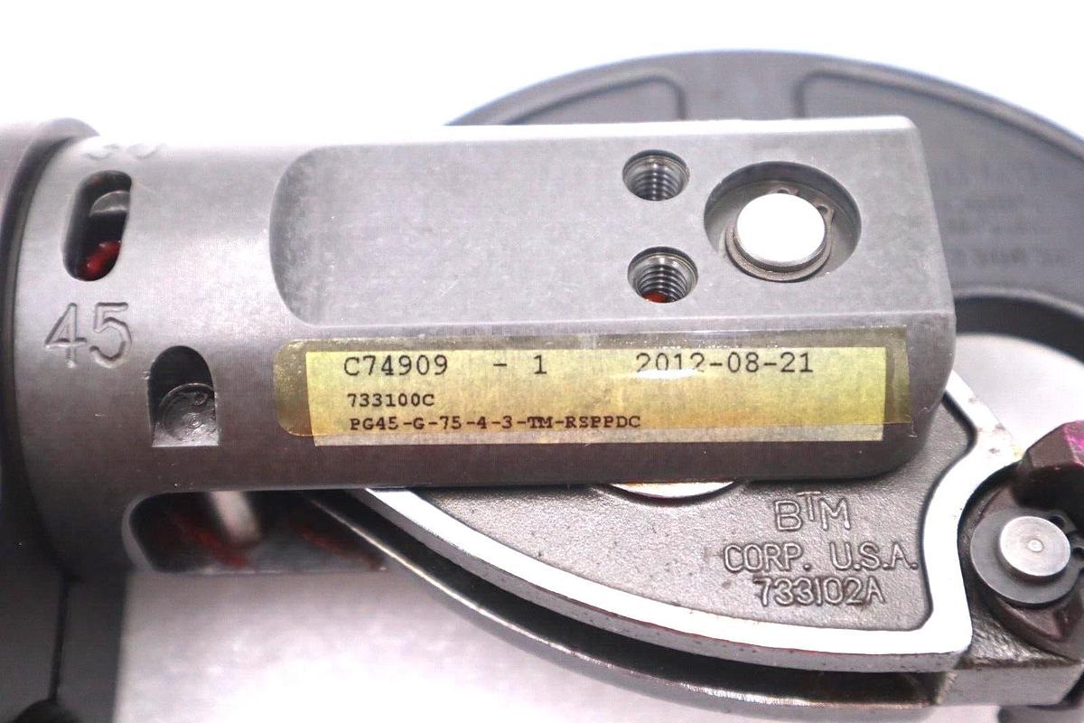 BTM CORP 733100C PG45-G-75-4-3-TM-RSPPDC DC CLAMP C74909 #K-1816