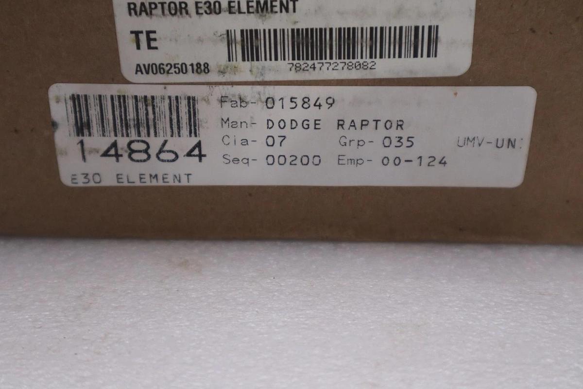 Used DODGE 015849 RAPTOR E30 ELEMENT 5-7/16 INCH BORE - NEW UNIT - STOCK GF452A