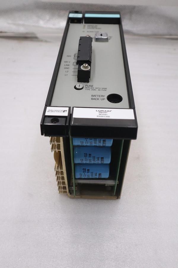 Used NEW RELIANCE ELECTRIC ES281CMB POWER SUPPLY 120-240VAC - STOCK GF1394