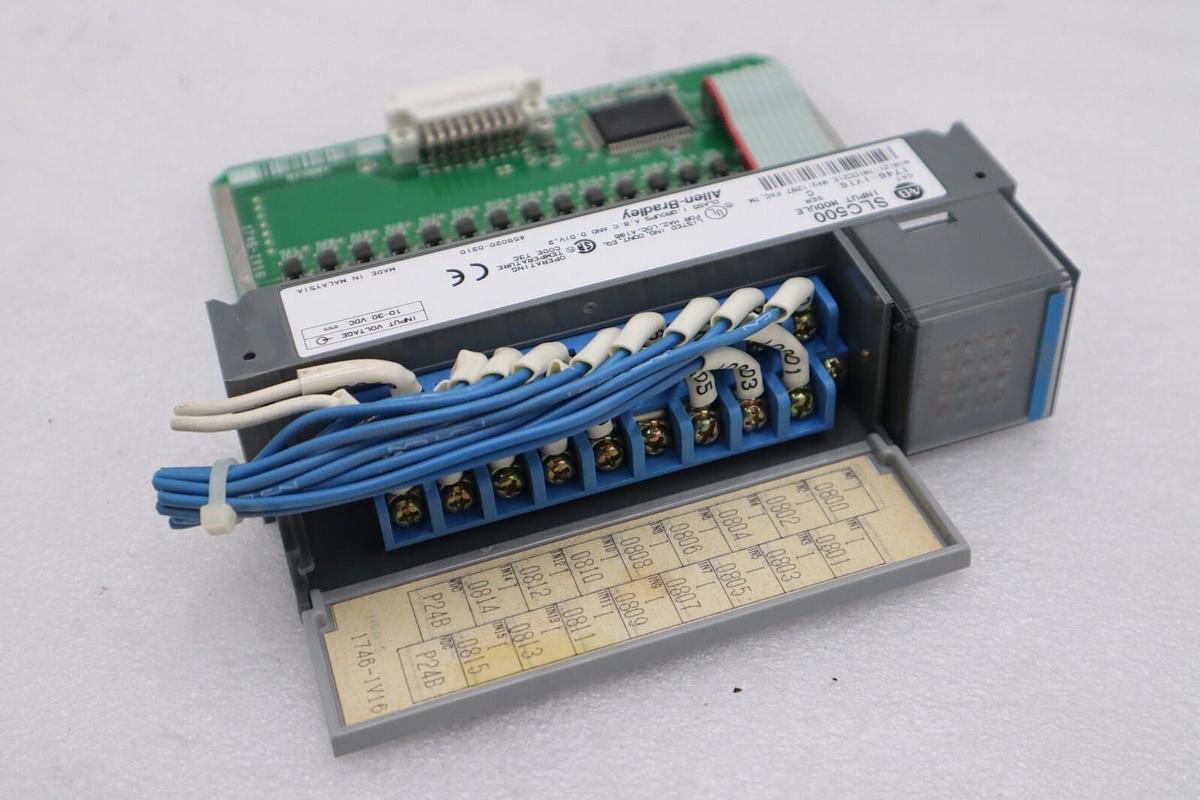 Used Allen Bradley 1746-IV16 SLC 500 SER C Input Module AB STOCK K-87-D