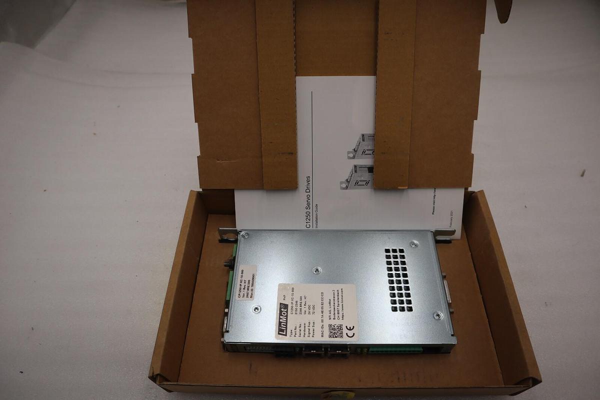 Used LINMOT TYPE C1250-IP-XC-1S-000 PART NO. 0150-2346 SERVO DRIVE NEW UNIT #314-C