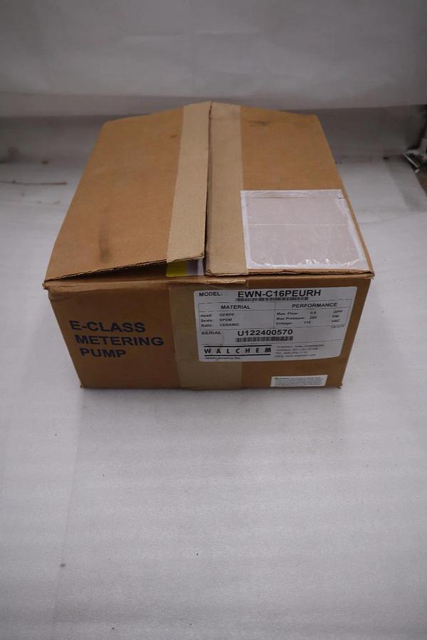 Used Iwaki Electronic Metering Pump EWN-C16PEURH 0.6 GPH 250PSI - NEW IN BOX - GF1117