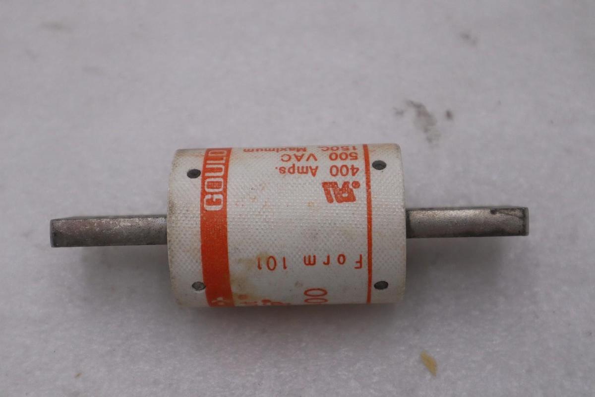 LOT OF 5 - Gould Shawmut A50P400 Amp-trap Fuse 500VAC 400A - STOCK GF617A