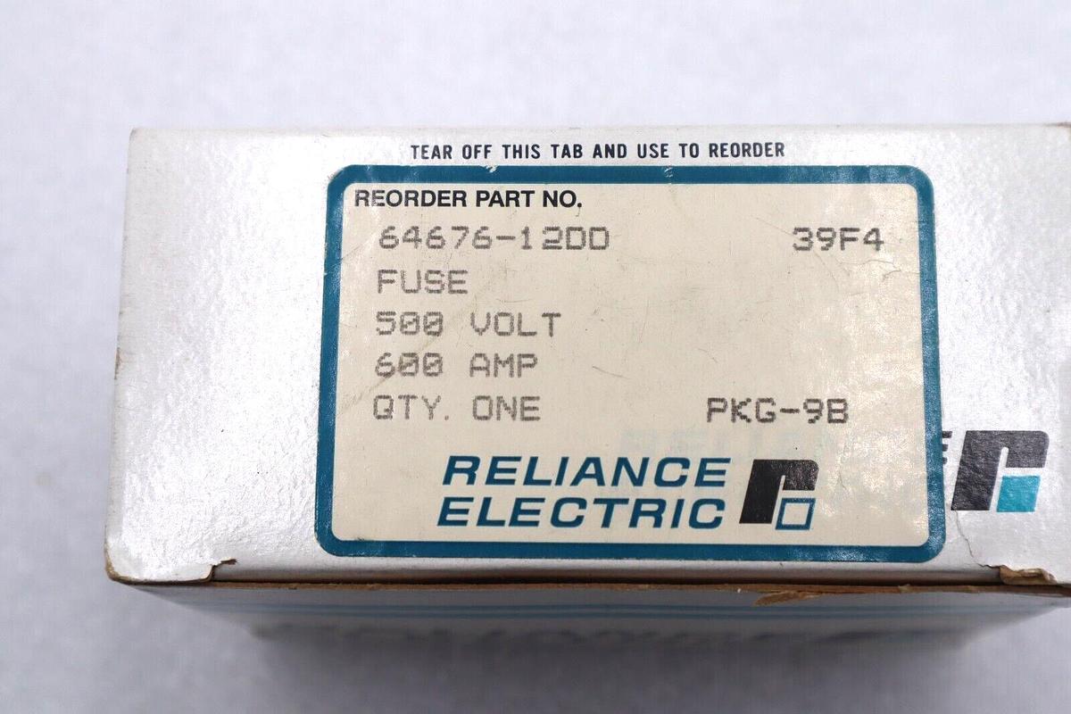 Used BUSSMAN XL50F600 SEMI CONDUCTOR FUSE 600AMP 500V #K-537A