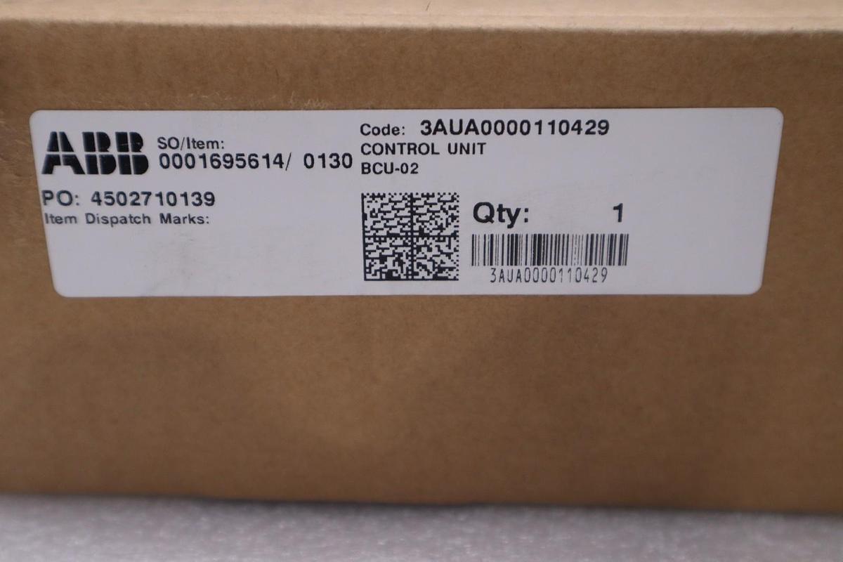 BCU-02 3AUA0000110429 control unit 3AUA0000110429 NEW AUTHENTIC SGF-213