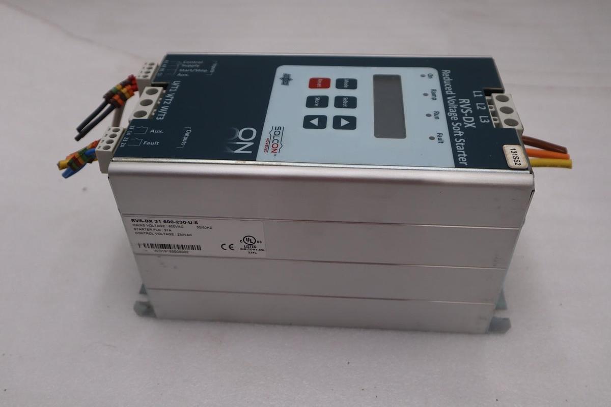 Used SOLCON RVS-DX 31 600-230-U-S / RVSDX31600230US 50/60Hz - STOCK H794C
