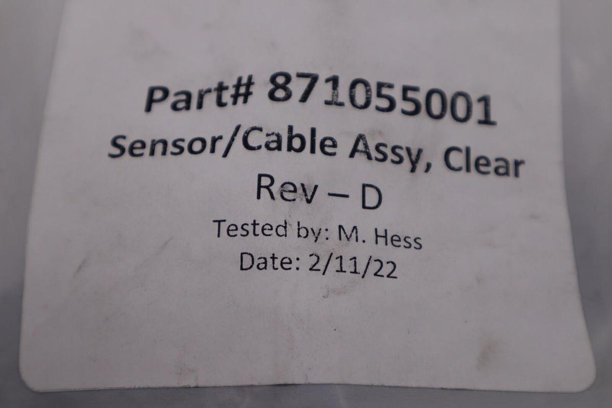 NEW TRI-TRONICS RSR-1 / RSR1 PART 871055001 SENSOR CABLE ASSY STOCK H670A