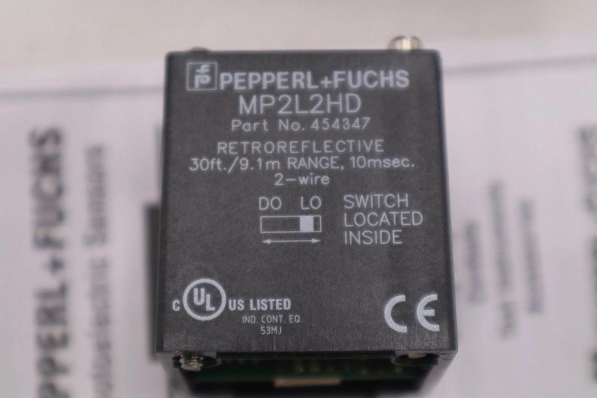 Used PEPPERL & FUCHS MP SERIES MP2L2HD PART NO. 454347 NEW IN BOX STOCK G689A