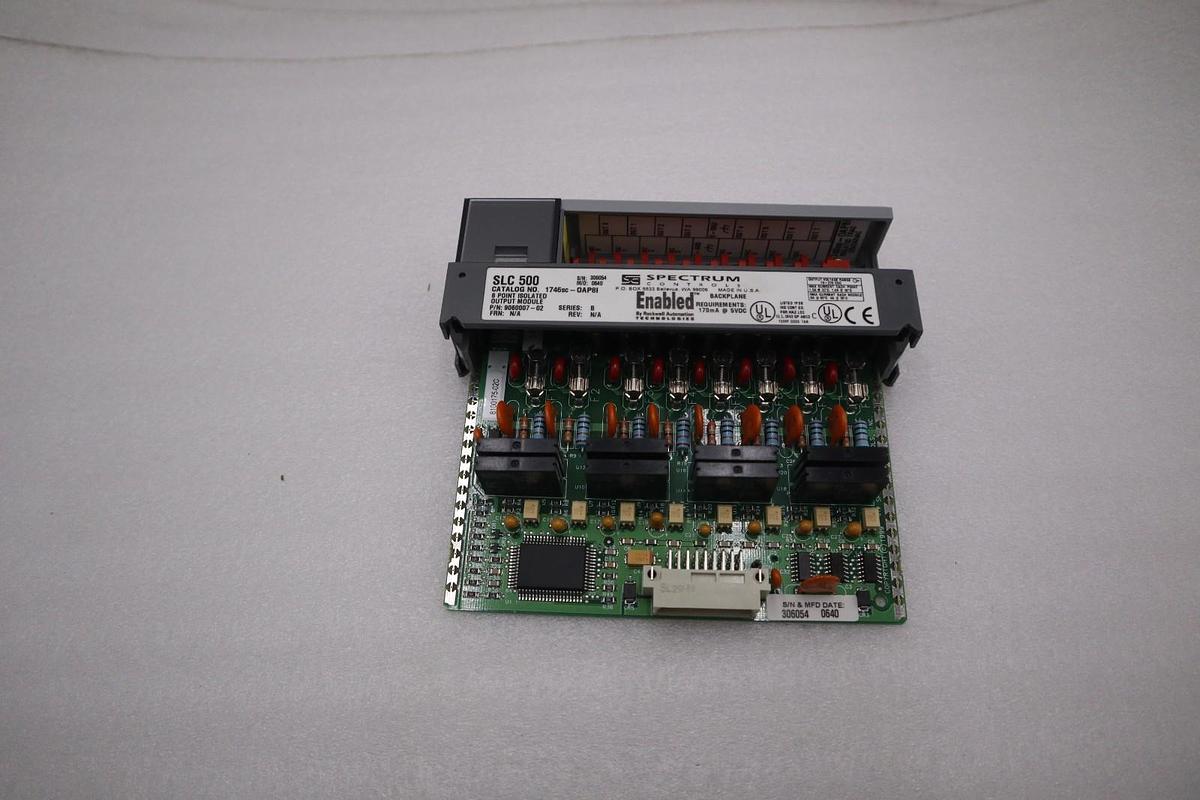 Used SPECTRUM CONTROLS 1746SC-OAP8I / 1746SCOAP8I - NEW NO BOX - STOCK GF244A
