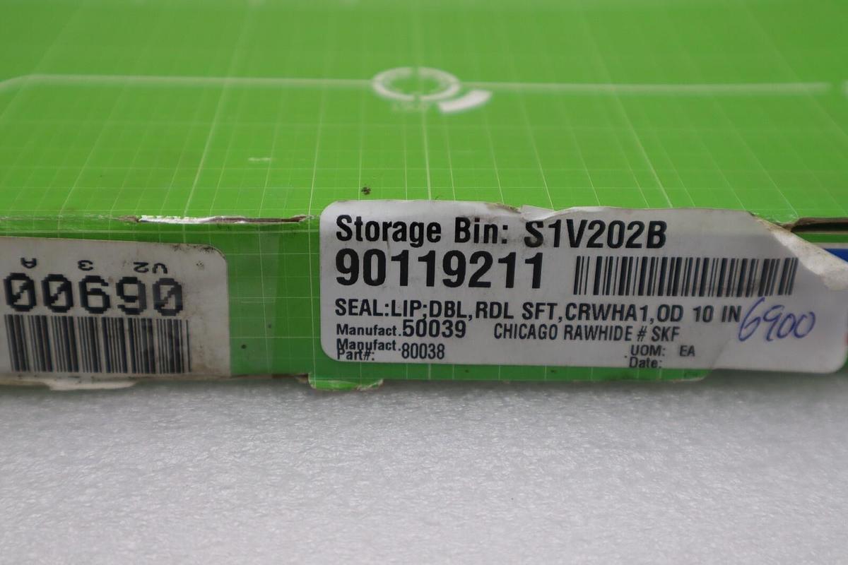 NEW IN BOX SKF 80038 OIL SEAL STOCK 3786A