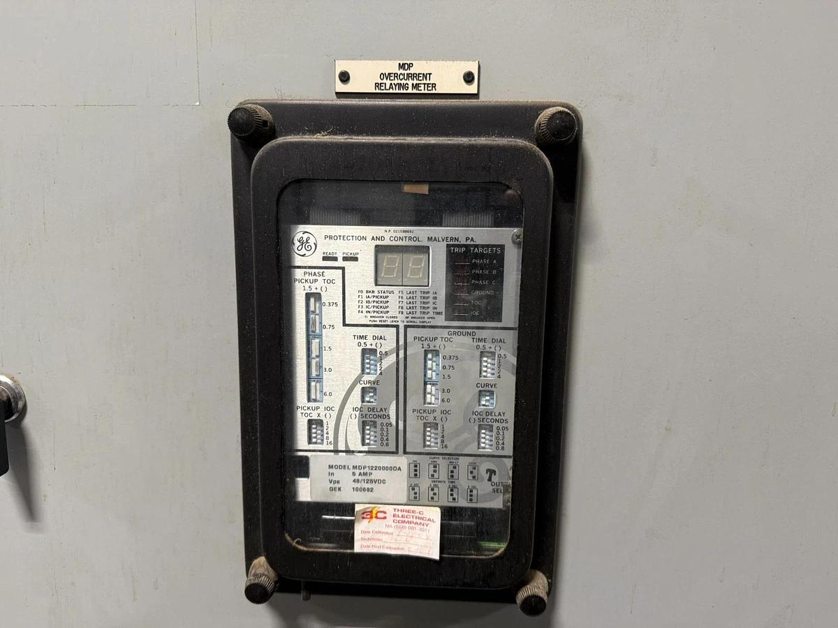 Used Hammond Power 1500 KVA DRY TYPE TRANSFORMER 4160 HV 575Y/332V LV WITH GE-AKD-8