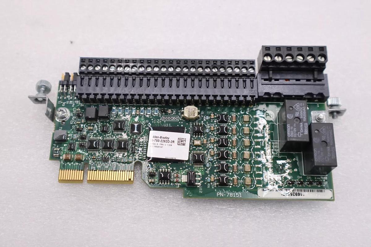 Refurbished Allen Bradley 20-750-2262D-2R  PowerFlex Drive Option Board  STOCK K-580-A