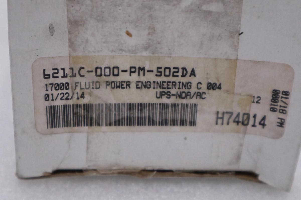 Used MAC  6211C-000-PM-502DA W/ PME-502DABE SOLENOID VALVE 6200 SERIES NEW IN BOX