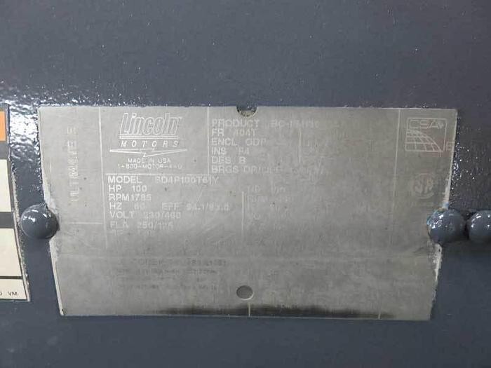 Used SEM NEMOR G2238 GRANULATOR 100HP