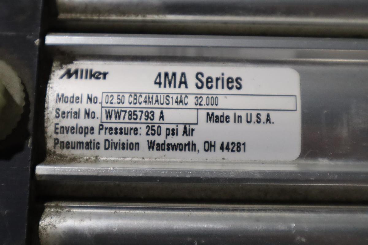 Parker 02.05 CBC4MAUS14AC 32.000 Air Cylinder 4MA Series STOCK H1896