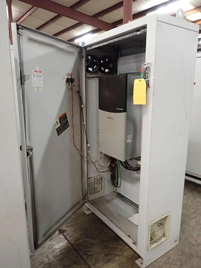 Used 20BD156A0AYNANC0 / B Allen Bradley 156 460V 125HP Powerflex 700 W/ CABINET #S612