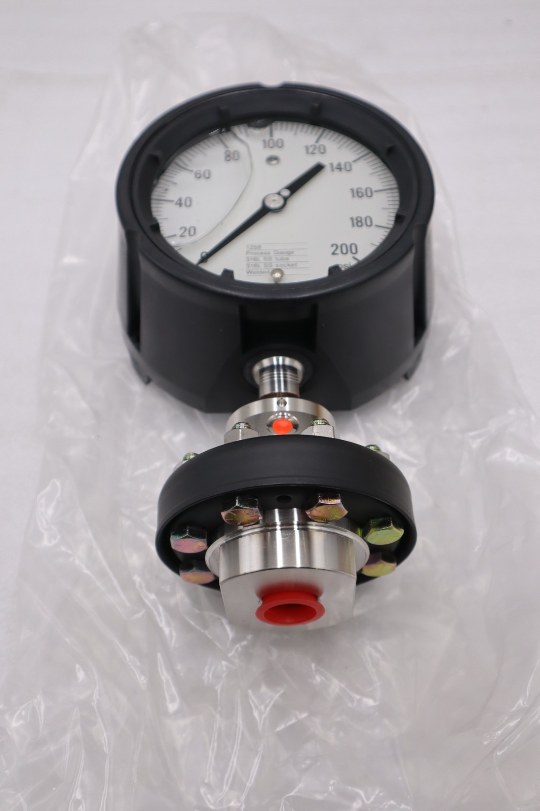 ASHCROFT 1259 Process Gauge 316L SS Tube 316L SS Socket Welded - STOCK GF398