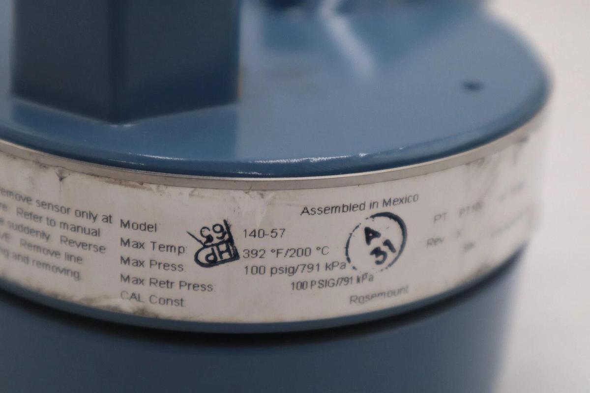 Used Rosemount™ 140 Retractable Conductivity Sensor 140-57 NEW OPEN BOX STOCK 2579-A