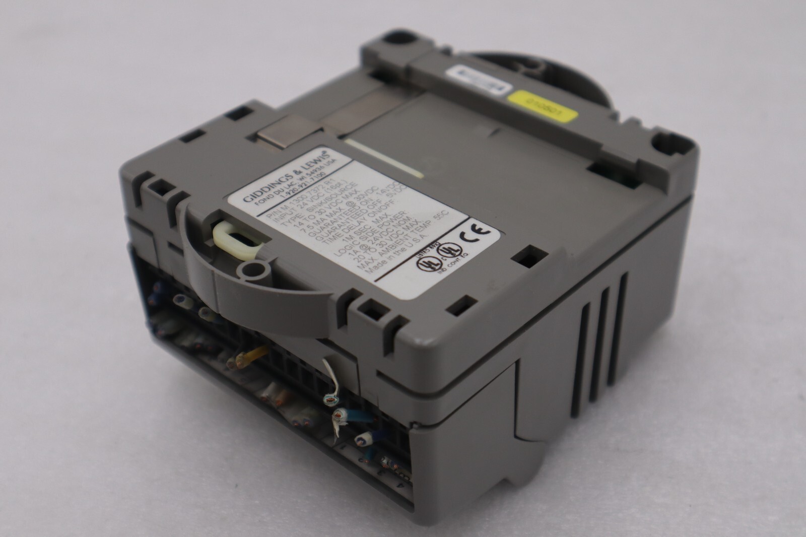 Used GIDDINGS & LEWIS M.1300.7372 R1 Input Module 24VDC SINK/SOURCE STOCK 646-D
